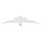 Ekena Millwork Alberta Architectural Grade PVC Gable Bracket, 84"W x 17 1/2"H x 4"D x 6"F, 5/12 Pitch GBP084X18X0406ALB00 - alternate 2